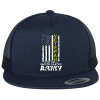 Veteran Of United States US Army Veteran Flat Bill Trucker Hat