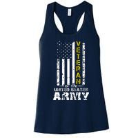 Veteran Of United States US Army Veteran Women's Racerback Tank