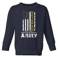 Veteran Of United States US Army Veteran Toddler Sweatshirt