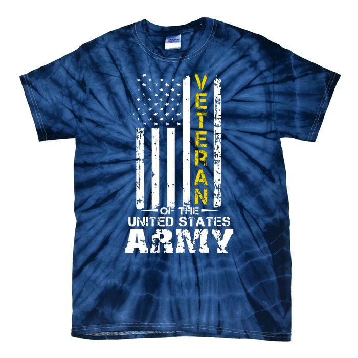 Veteran Of United States US Army Veteran Tie-Dye T-Shirt