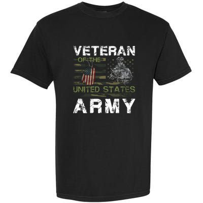 Veteran Of United States U.S Army Veteran Garment-Dyed Heavyweight T-Shirt