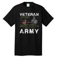 Veteran Of United States U.S Army Veteran Tall T-Shirt