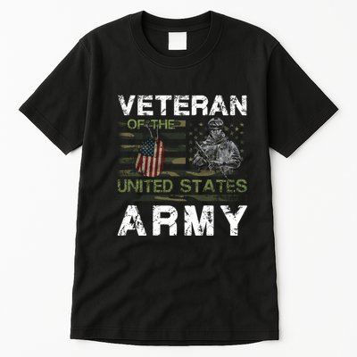 Veteran Of United States U.S Army Veteran Tall T-Shirt