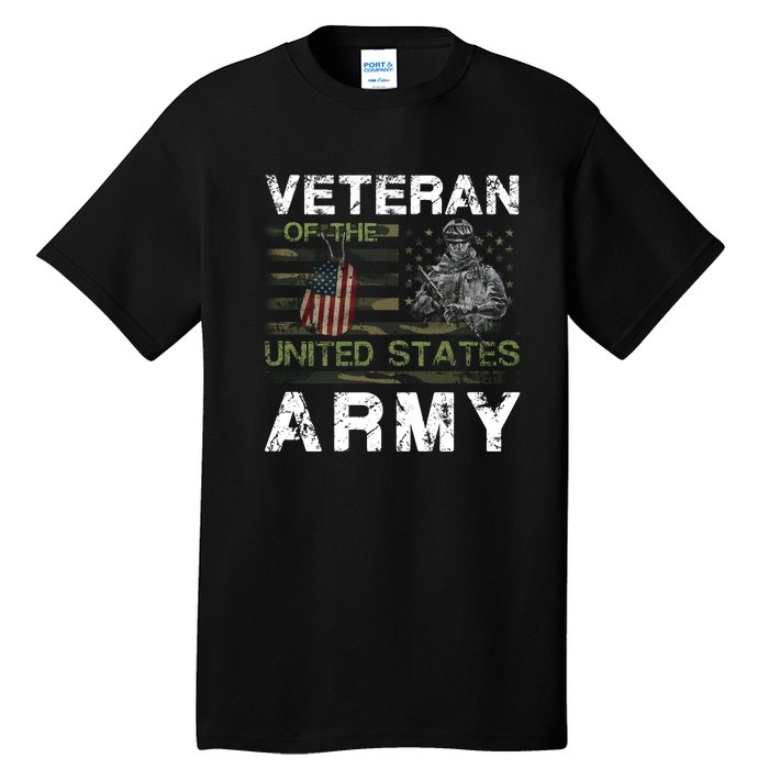 Veteran Of United States U.S Army Veteran Tall T-Shirt