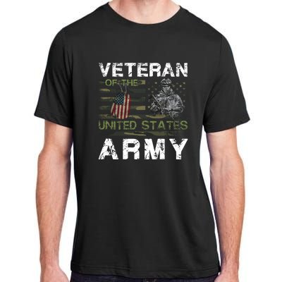 Veteran Of United States U.S Army Veteran Adult ChromaSoft Performance T-Shirt