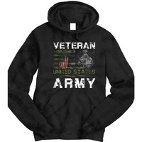 Veteran Of United States U.S Army Veteran Tie Dye Hoodie