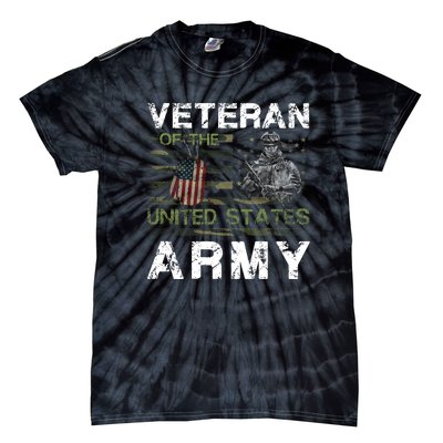 Veteran Of United States U.S Army Veteran Tie-Dye T-Shirt