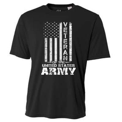 Veteran Of United States Army Veteran Gold Cooling Performance Crew T-Shirt