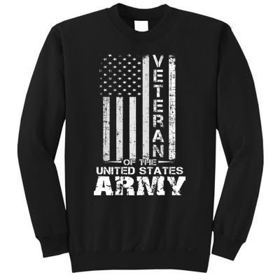 Veteran Of United States Army Veteran Gold Sweatshirt