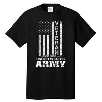 Veteran Of United States Army Veteran Gold Tall T-Shirt