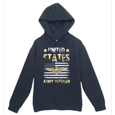 Veteran of United States US Army veteran Gold Urban Pullover Hoodie