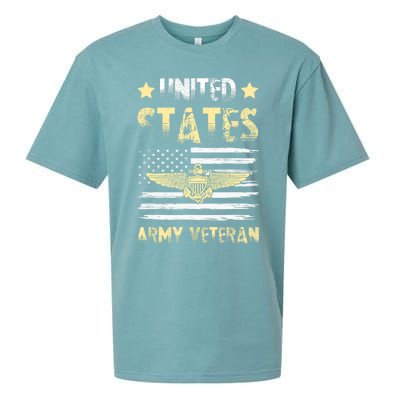 Veteran of United States US Army veteran Gold Sueded Cloud Jersey T-Shirt