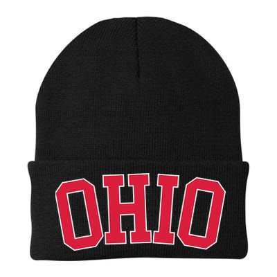 Vintage Ohio Usa State Oh Varsity Style Sports Beanie