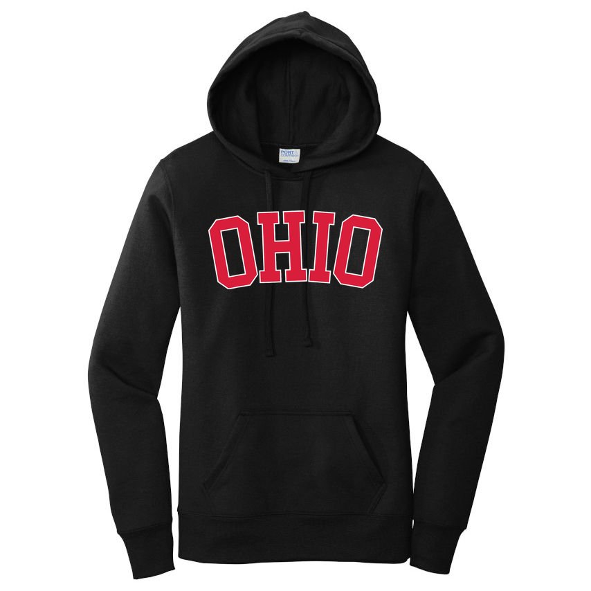 Vintage Ohio Usa State Oh Varsity Style Sports Women's Pullover Hoodie
