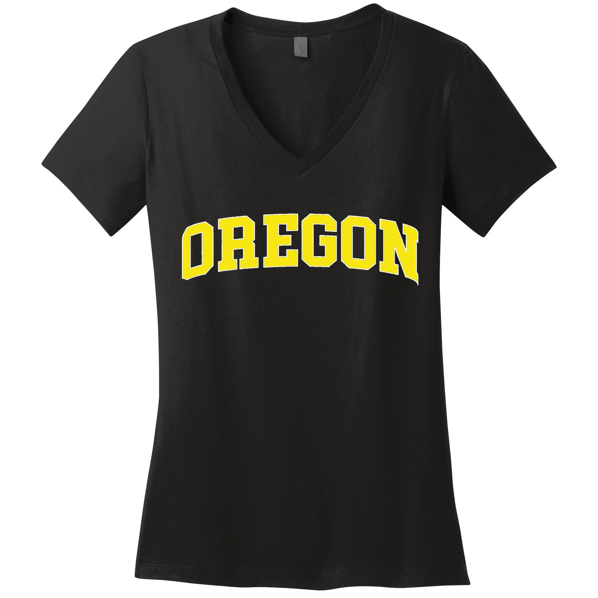 Vintage Oregon Women's V-Neck T-Shirt