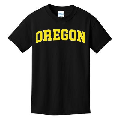 Vintage Oregon Kids T-Shirt