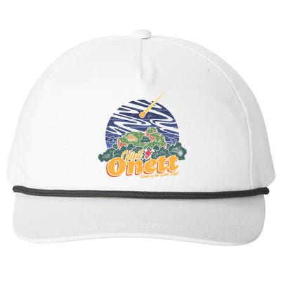 Visit Onett Snapback Five-Panel Rope Hat