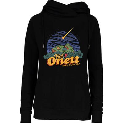 Visit Onett Womens Funnel Neck Pullover Hood