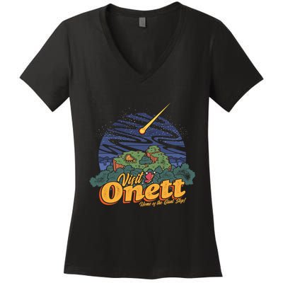 Visit Onett Women's V-Neck T-Shirt