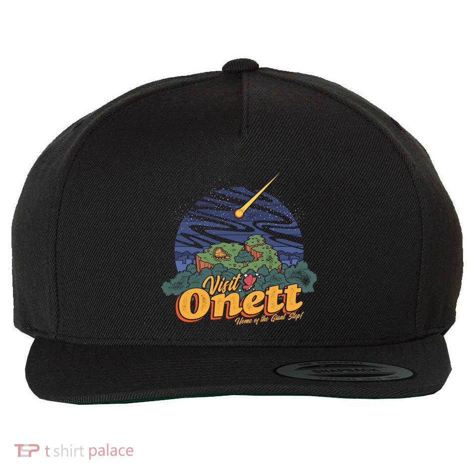 Visit Onett Wool Snapback Cap