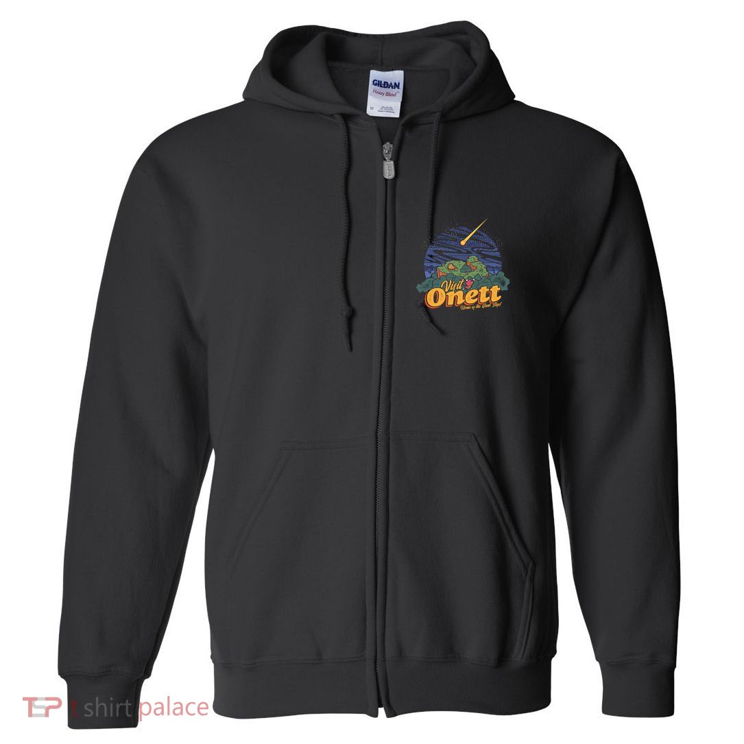 Visit Onett Full Zip Hoodie