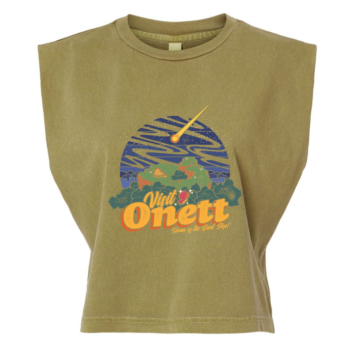 Visit Onett Garment-Dyed Women's Muscle Tee