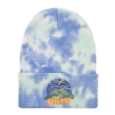 Visit Onett Tie Dye 12in Knit Beanie