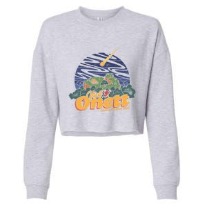 Visit Onett Cropped Pullover Crew