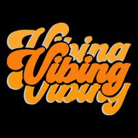 Vibing Orange Vibes Only Color Graphic Bucket Hat