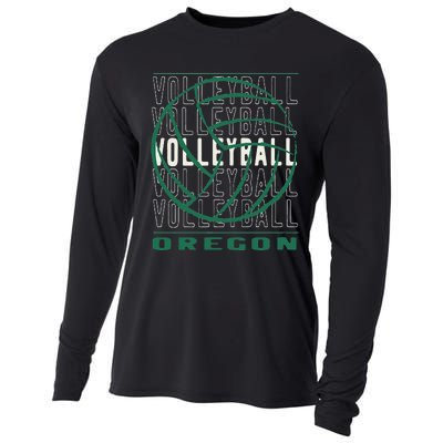 Volleyball Oregon Cooling Performance Long Sleeve Crew