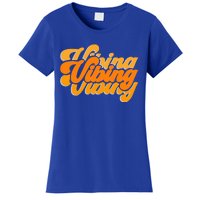 Vibing Orange Vibes Only Color Women's T-Shirt