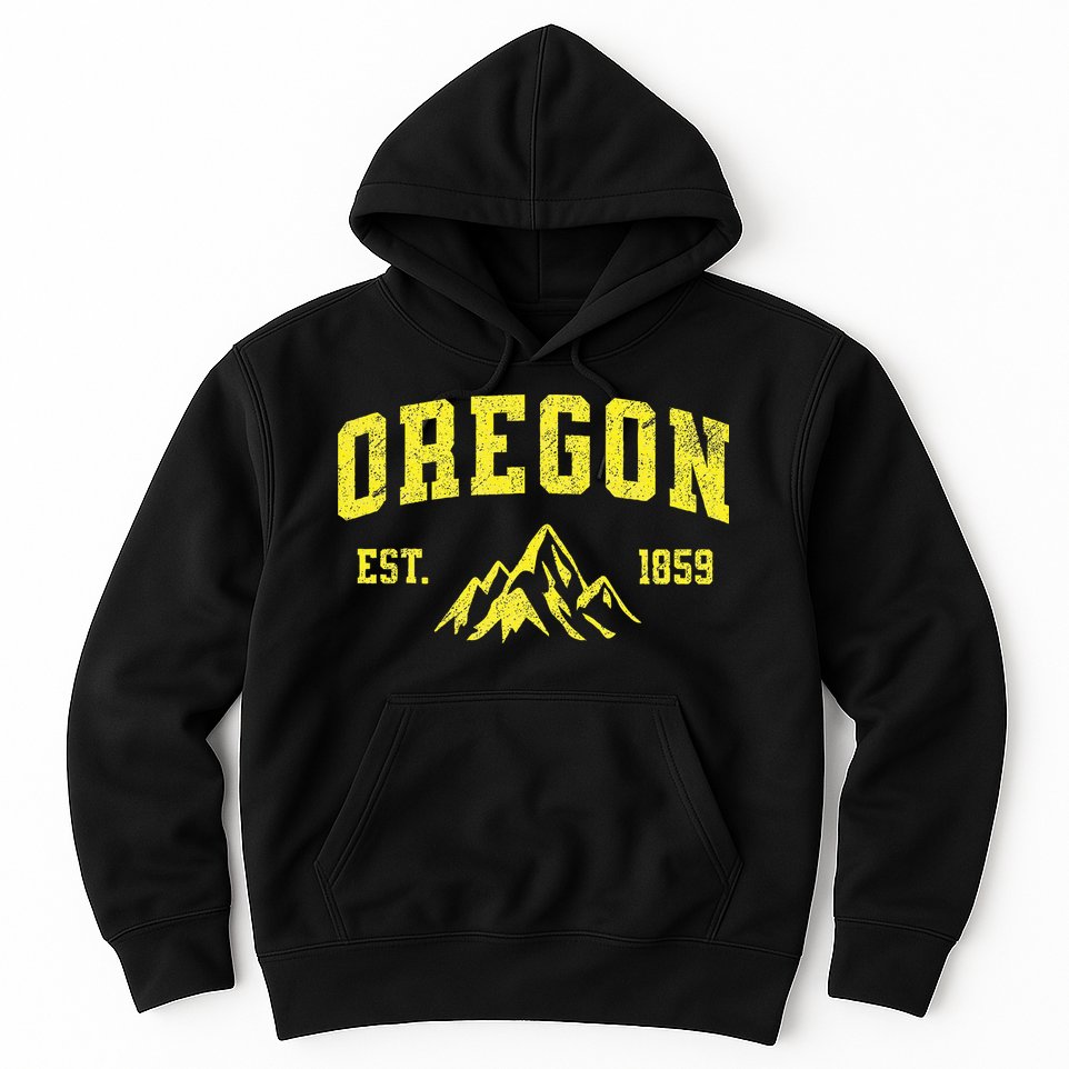Vintage Oregon Hoodie