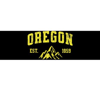 Vintage Oregon Bumper Sticker