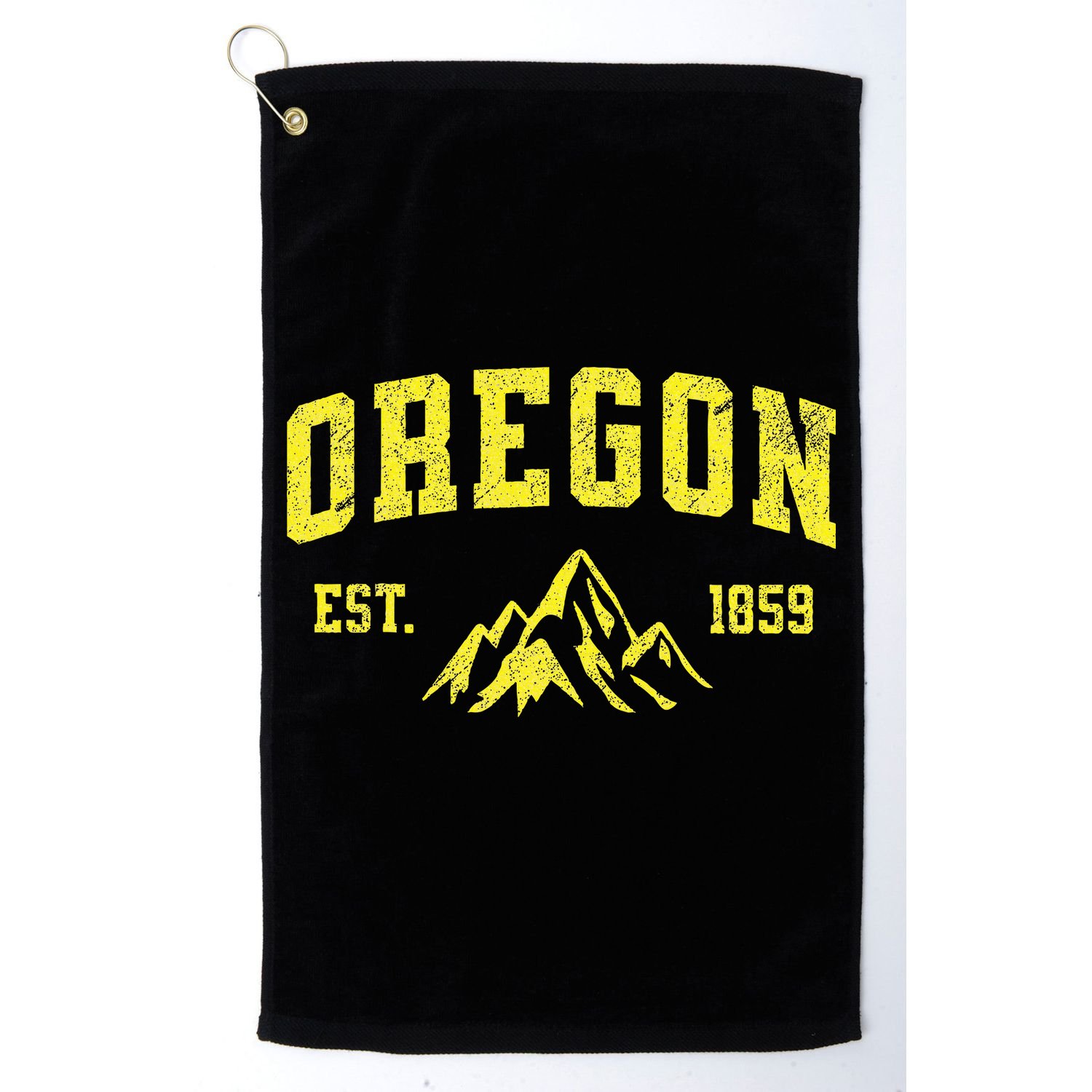 Vintage Oregon Golf Towel