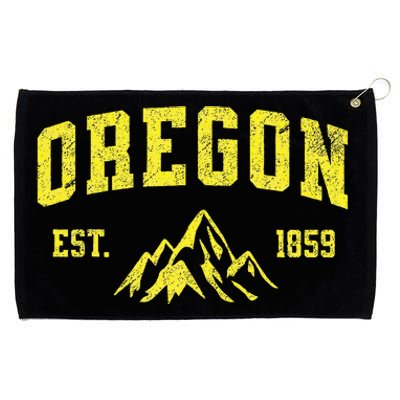 Vintage Oregon Grommeted Golf Towel