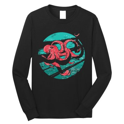 Vintage Octopus Long Sleeve Shirt