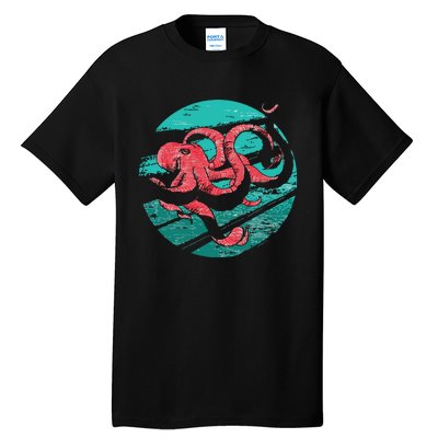 Vintage Octopus Tall T-Shirt