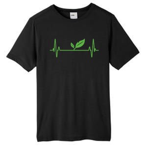 Vegan Or Vegetarian Plant Heartbeat Vegetable Powered Veggie Great Gift Tall Fusion ChromaSoft Performance T-Shirt