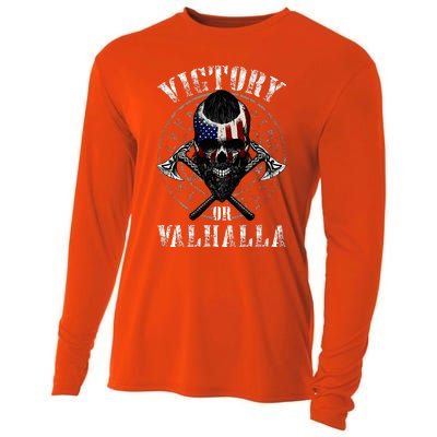 Victory Or Valhalla Cooling Performance Long Sleeve Crew