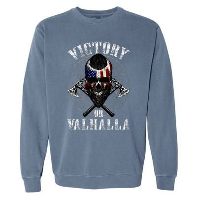 Victory Or Valhalla Garment-Dyed Sweatshirt