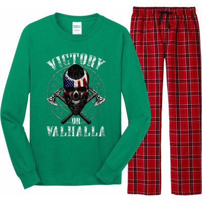 Victory Or Valhalla Long Sleeve Pajama Set