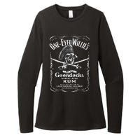 Vintage Oneeyed WillyS Pirate Rum Womens CVC Long Sleeve Shirt