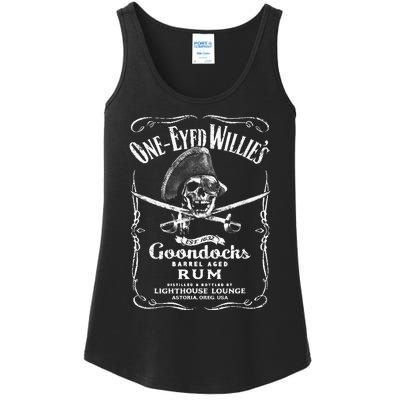 Vintage Oneeyed WillyS Pirate Rum Ladies Essential Tank