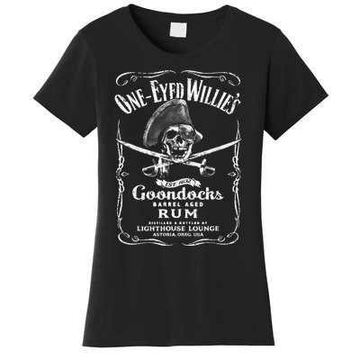 Vintage Oneeyed WillyS Pirate Rum Women's T-Shirt