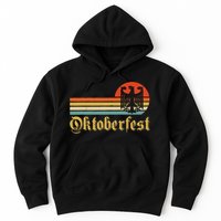 Vintage Oktoberfest Women German Flag Beer Drinking Hoodie