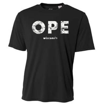 Vintage Ope Wisconsin T Up North Cooling Performance Crew T-Shirt