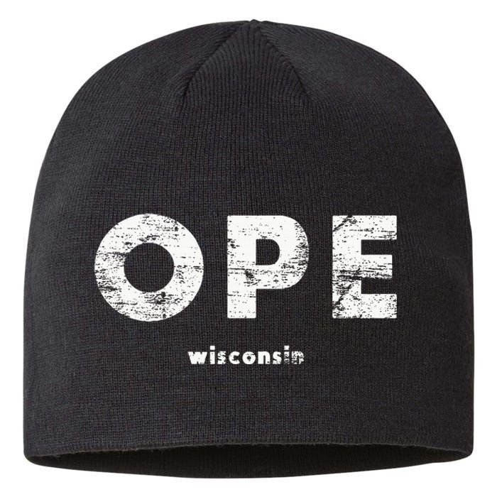 Vintage Ope Wisconsin T Up North Sustainable Beanie