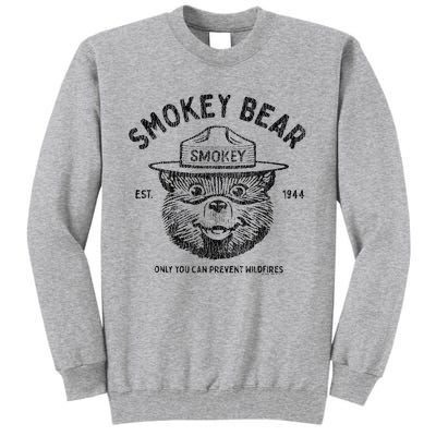 Vintage Only You Can Prevent Wildfires Tall Sweatshirt