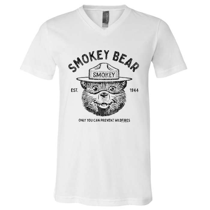 Vintage Only You Can Prevent Wildfires V-Neck T-Shirt