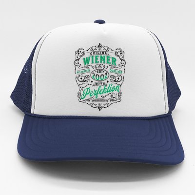 Vienna Original Year Of Birth 2002 Vienna Trucker Hat